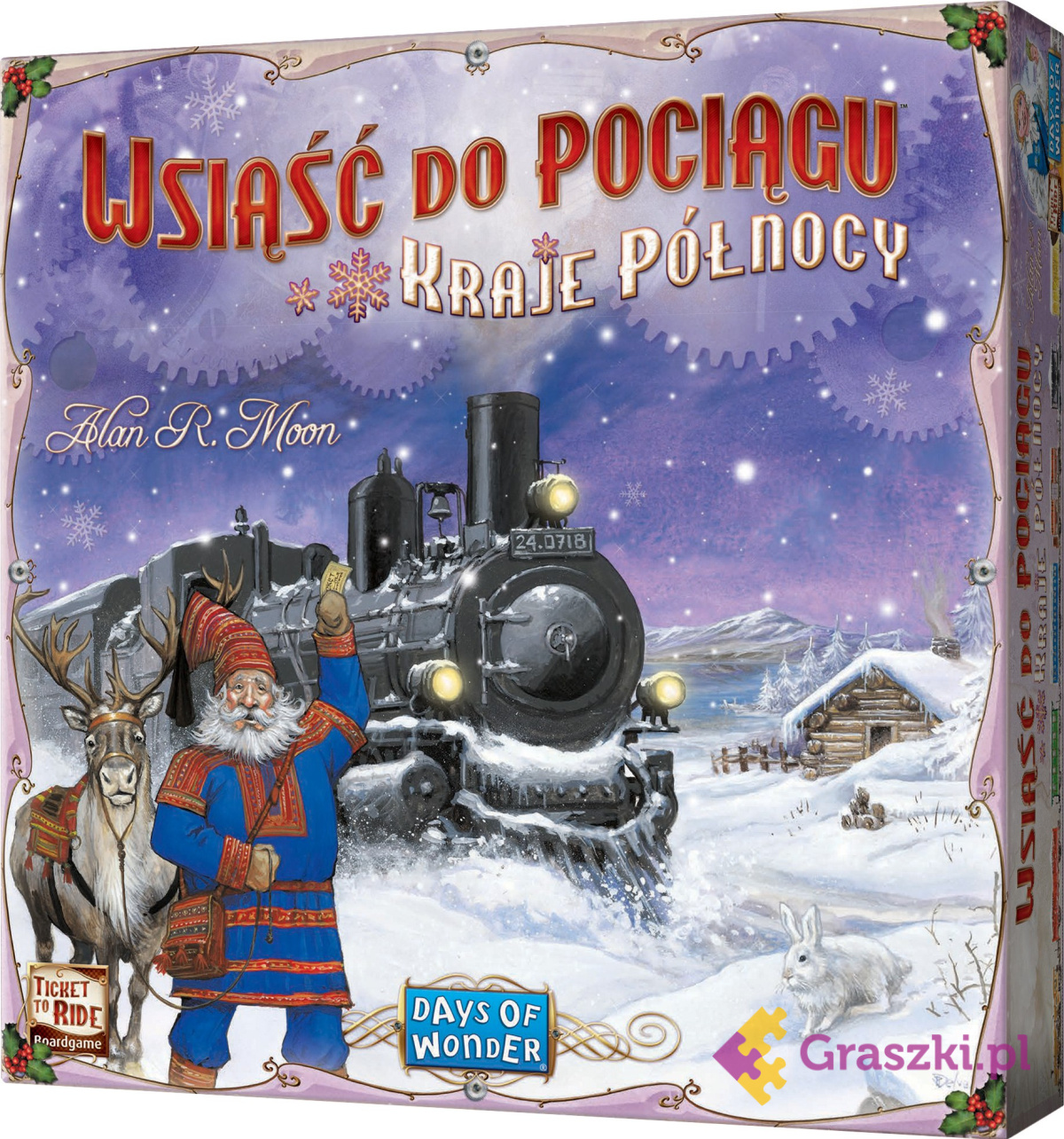 Wsiąść do Pociągu: Kraje Północy | Rebel // darmowa dostawa od 249.99 zł // wysyłka do 24 godzin! // odbiór osobisty w Opolu